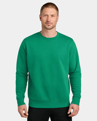 Custom fleece crew Nike Club Fleece Sleeve Swoosh - Stadium Green