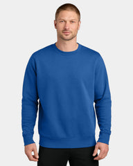 Custom fleece crew Nike Club Fleece Sleeve Swoosh - Game Royal