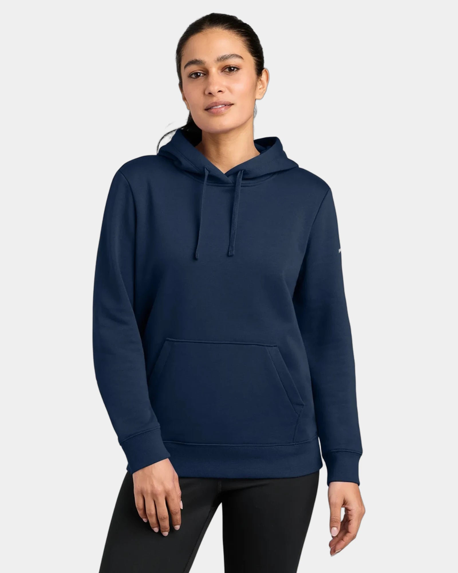 Custom fleece Nike Women's Club pullover hoodie - Midnight Navy