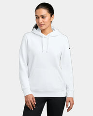 Custom fleece Nike Women's Club pullover hoodie - White