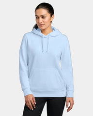 Custom fleece Nike Women's Club pullover hoodie - Hydrogen Blue