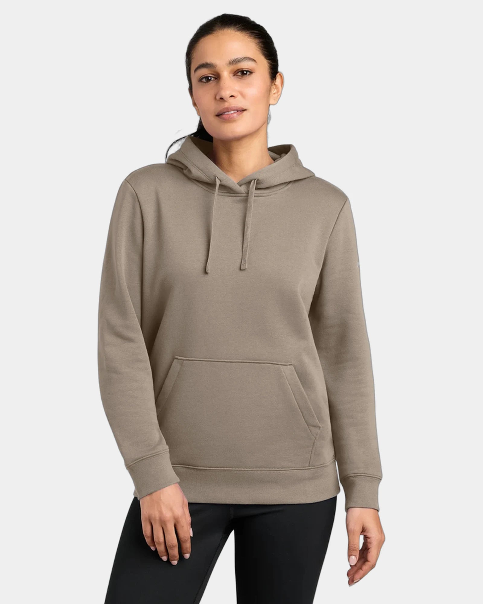 Custom fleece Nike Women's Club pullover hoodie - Khaki