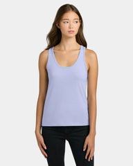 Custom cotton women's tank top side-seamed fit - Lavender