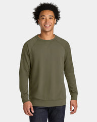 Custom French terry raglan sweatshirt for teams - Military Green
