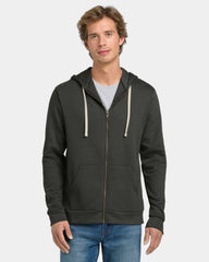 Custom cotton-blend zip hoodie with jersey-lined hood - Heavy Metal