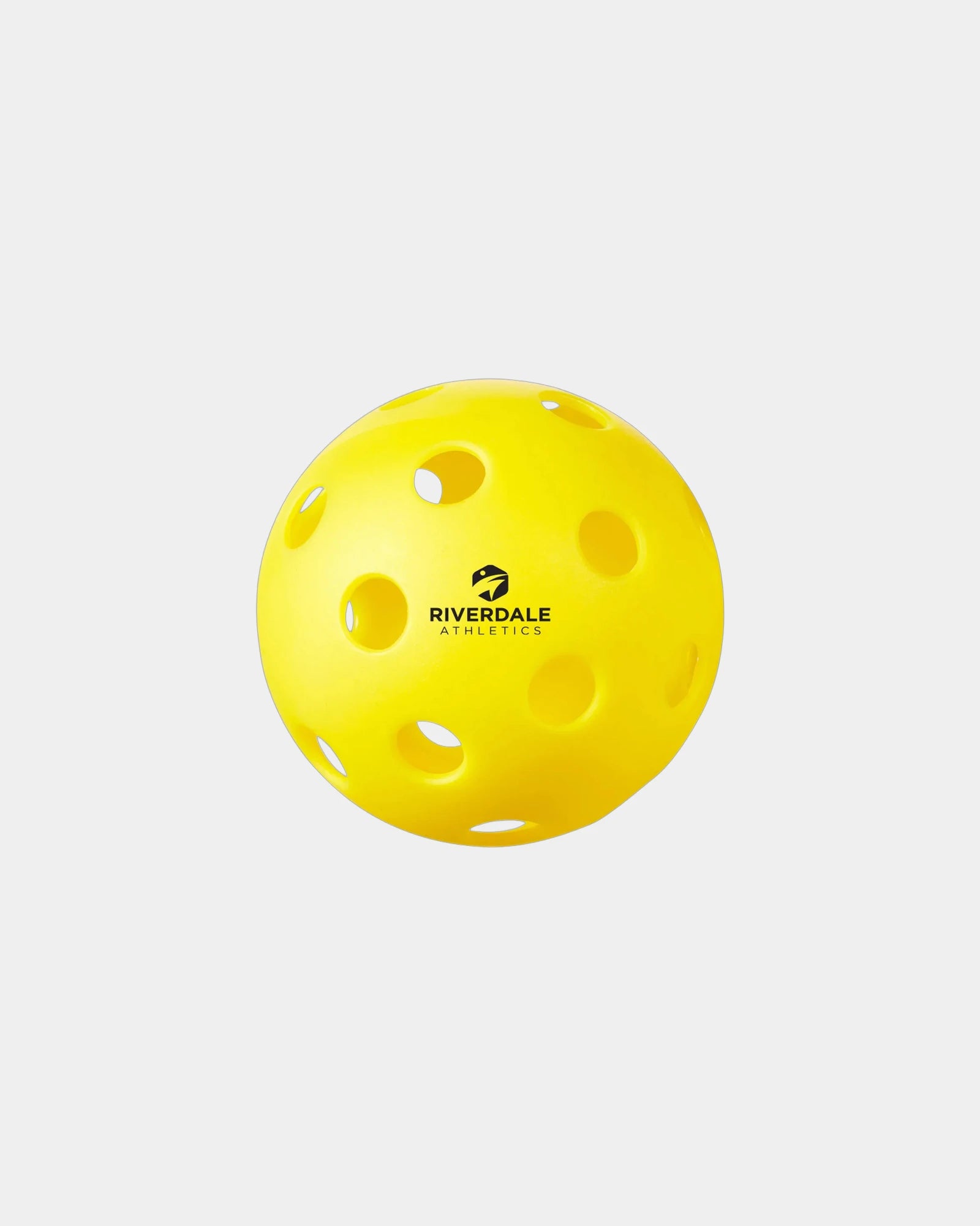 Custom aerodynamic indoor pickleball ball - Yellow