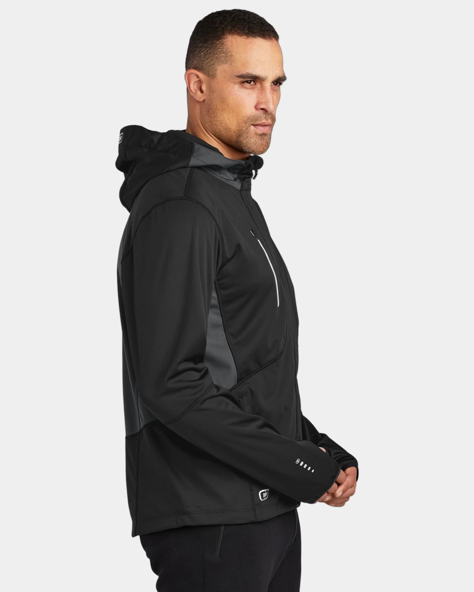 Custom water-resistant polyester soft shell jacket - 3