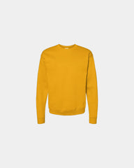 Custom midweight cotton-blend crewneck sweatshirt - Gold