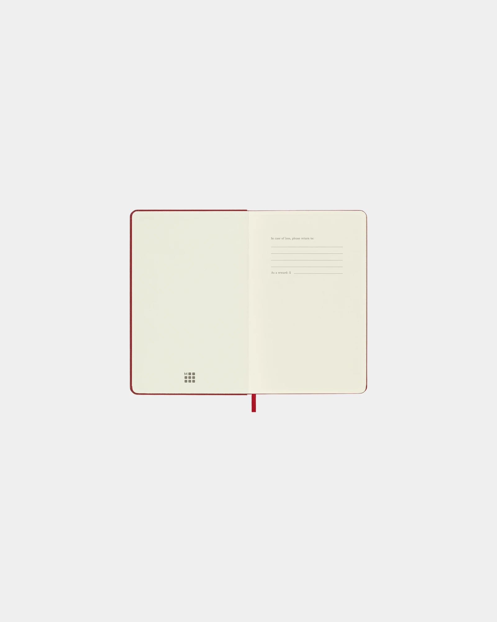 Custom hard cover Moleskine ruled medium notebook - 6