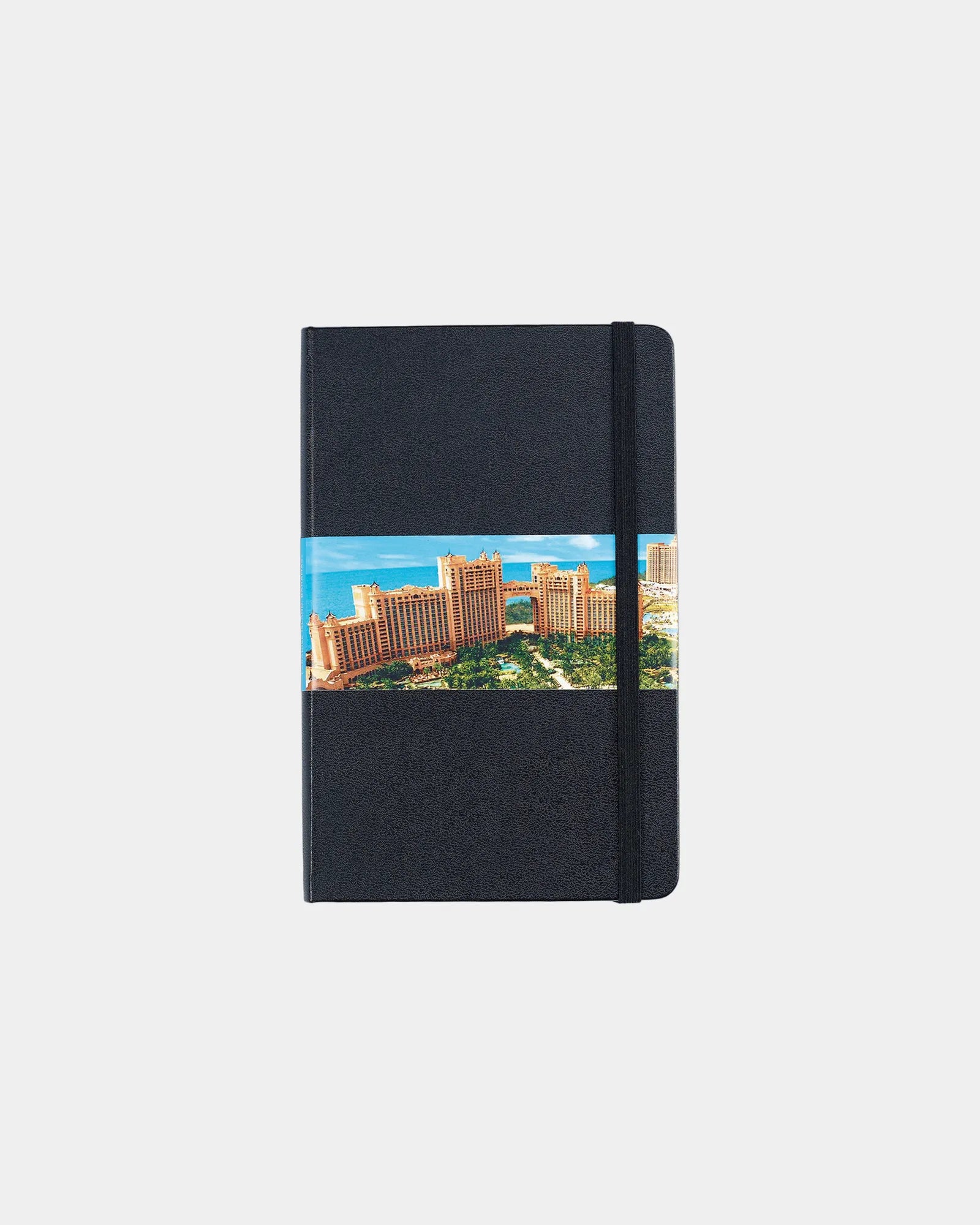 Custom hard cover Moleskine ruled medium notebook - Black