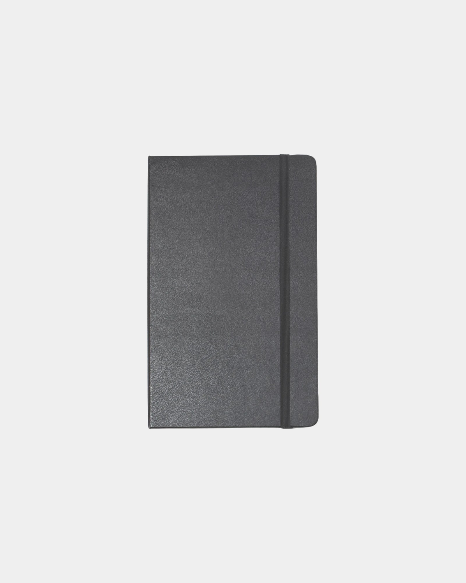 Custom hard cover Moleskine ruled large notebook - Black