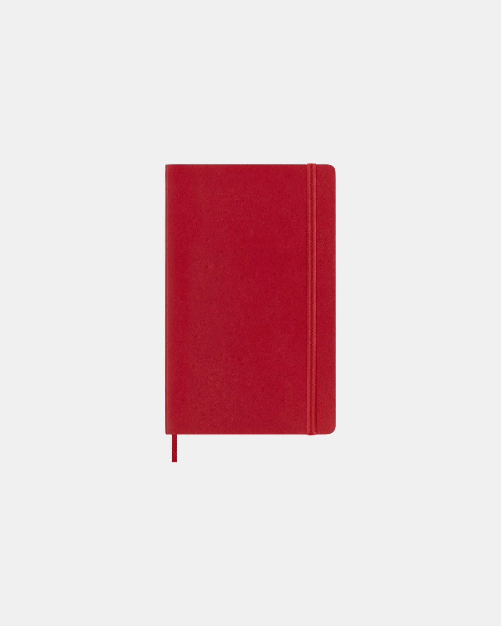 Custom Moleskine Soft Cover Large Notebook - Scarlet Red