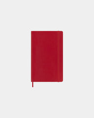 Custom Moleskine Soft Cover Large Notebook - Scarlet Red