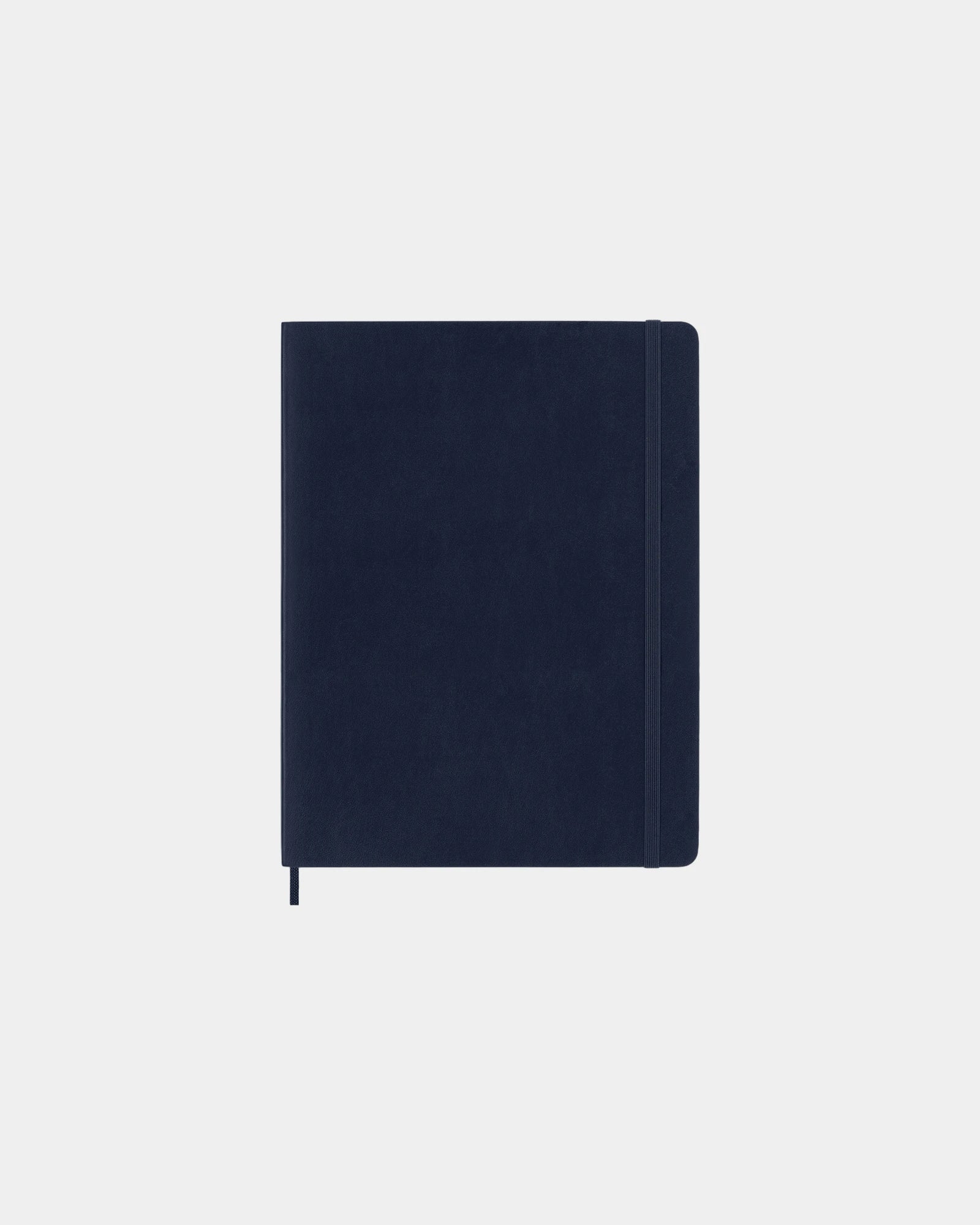Custom FSC-certified ruled notebook Moleskine X-Large - Sapphire Blue