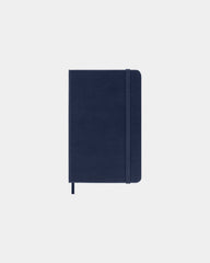 Custom FSC-certified Moleskine hard cover pocket notebook - Sapphire Blue