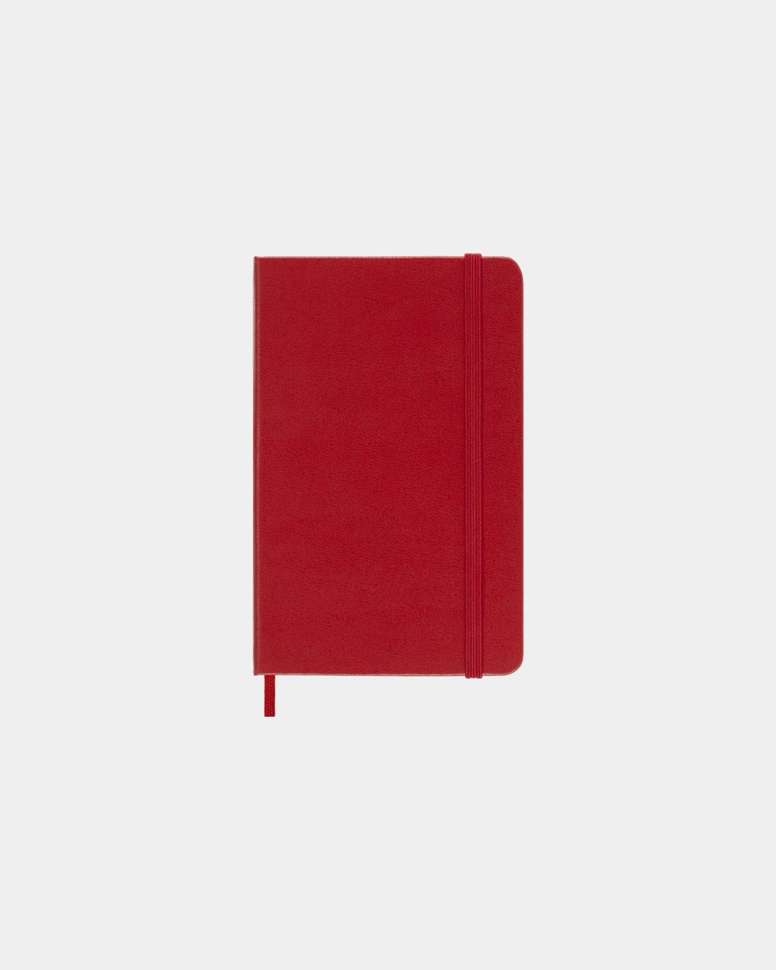 Custom FSC-certified Moleskine hard cover pocket notebook - Scarlet Red