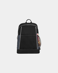 Custom polyester backpack with zippered main compartment - Seattle Grey