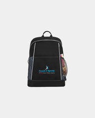Custom polyester backpack with zippered main compartment - 4