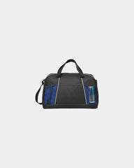 Custom 600D polyester sport duffel bag, 18" x 9" x 11" - Royal Blue