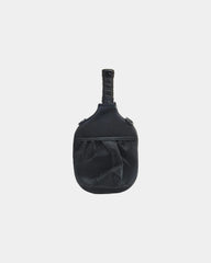 Custom fiberglass pickleball paddle & ball set - Black