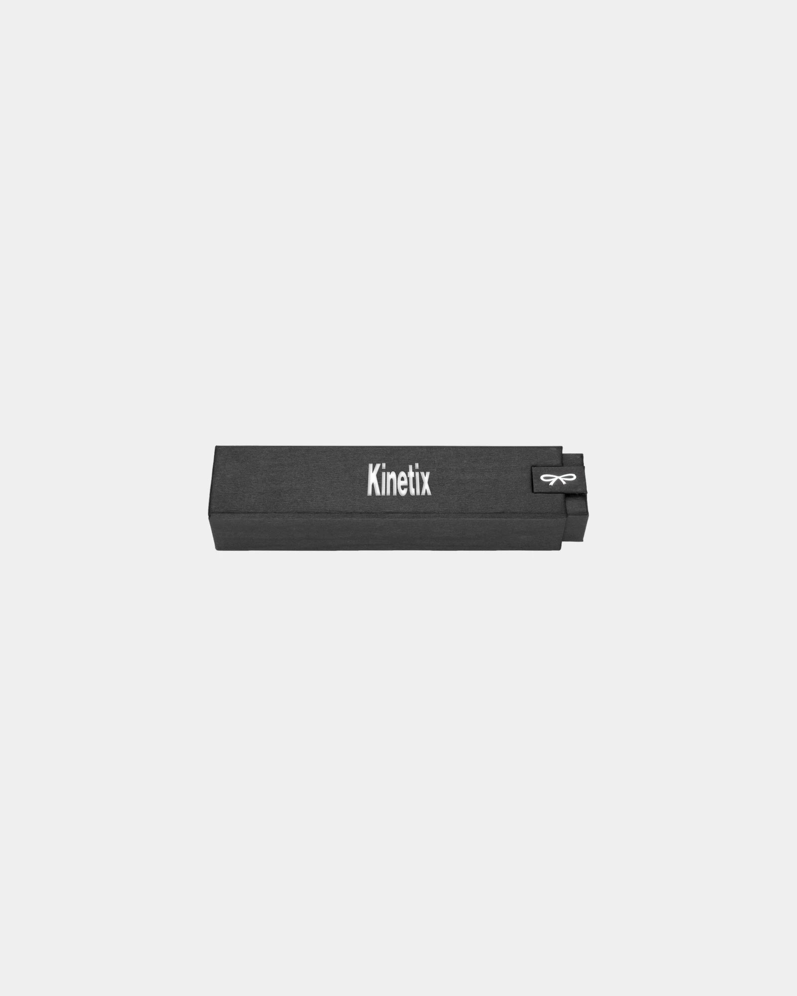 Custom cardboard pen gift box with velvet insert - Black