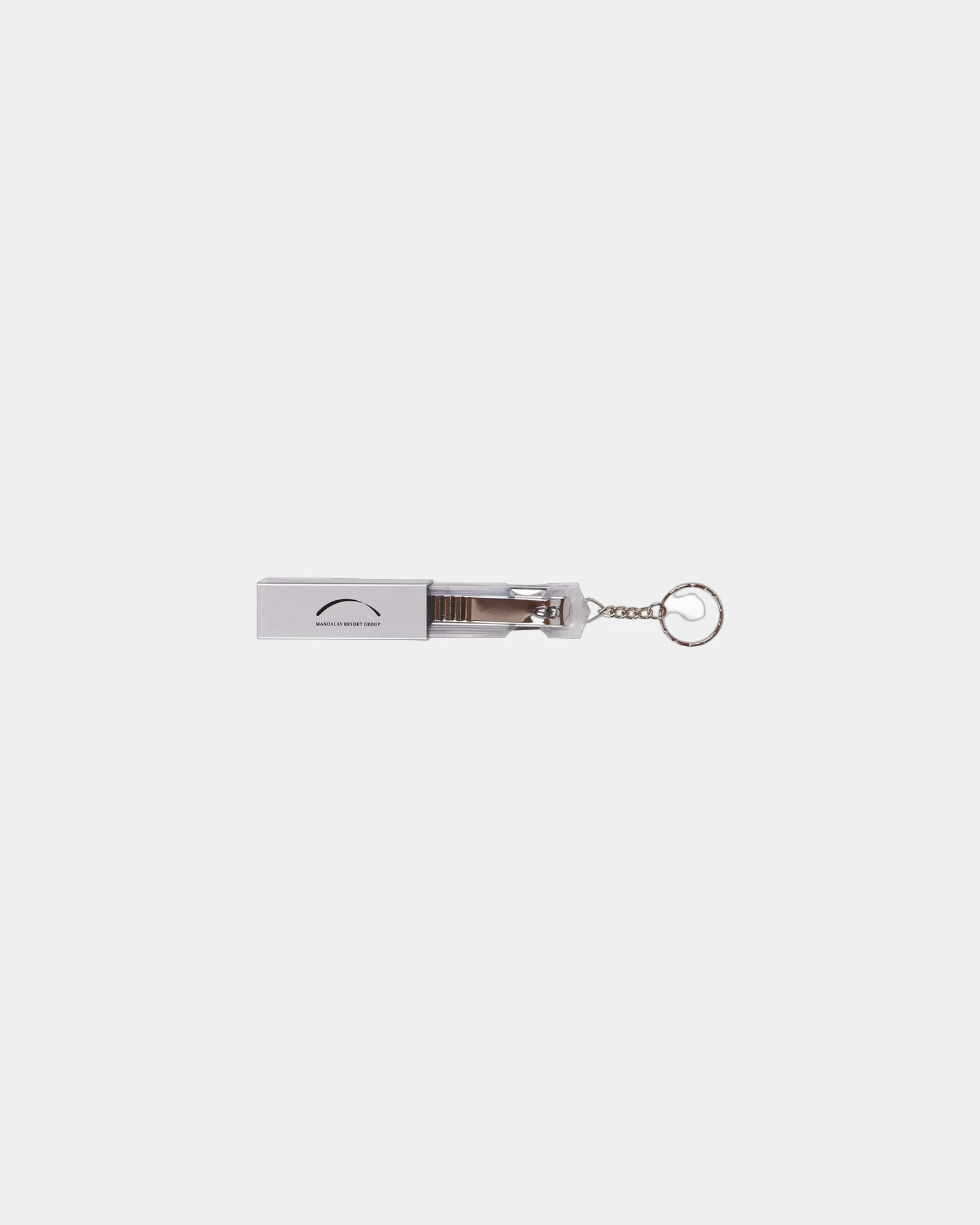 Custom 4-piece ABS plastic manicure set to-go - Clear