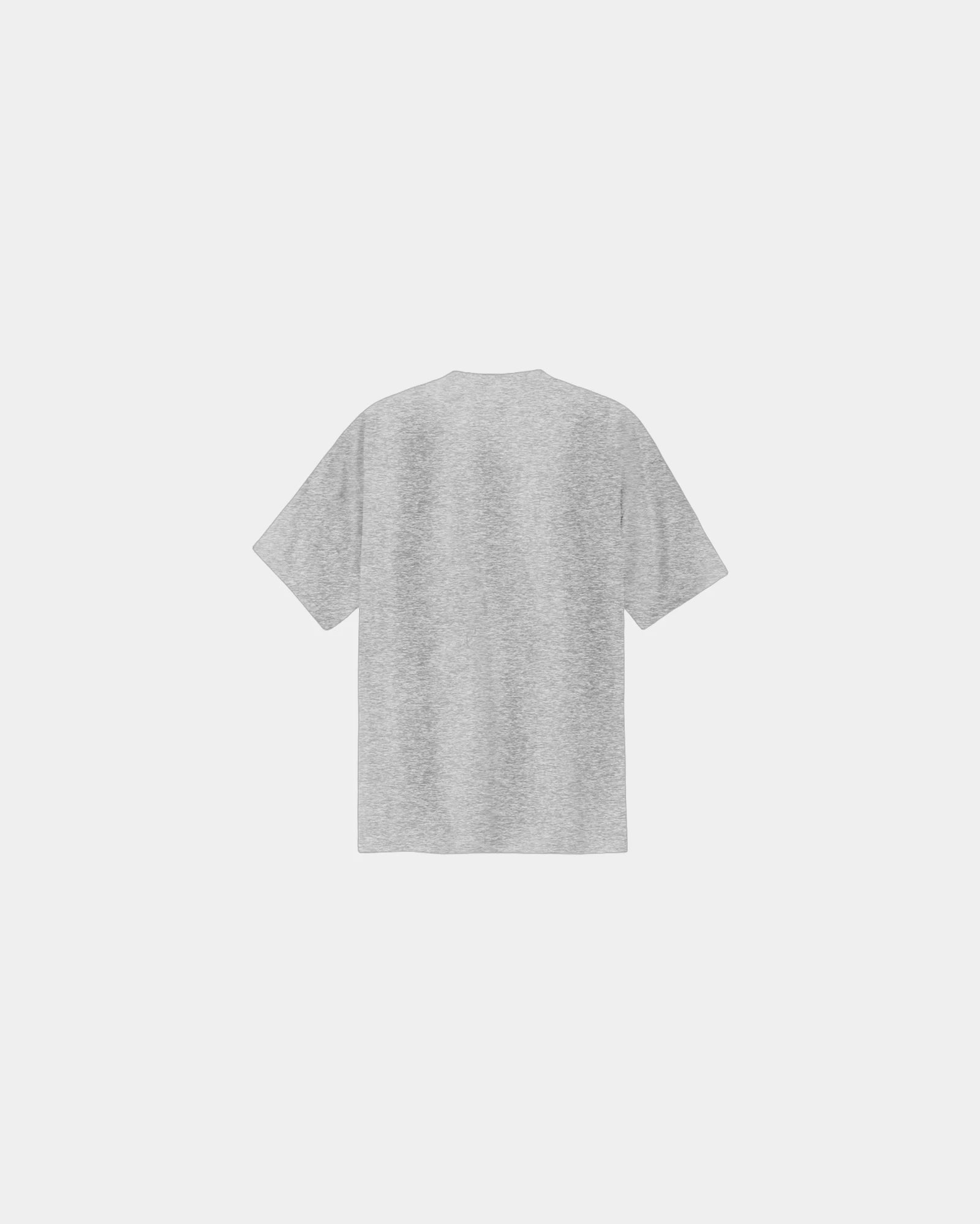 Custom heavyweight cotton essential T-shirt 6.1 oz - Ash