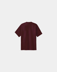 Custom heavyweight cotton essential T-shirt 6.1 oz - Athletic Maroon