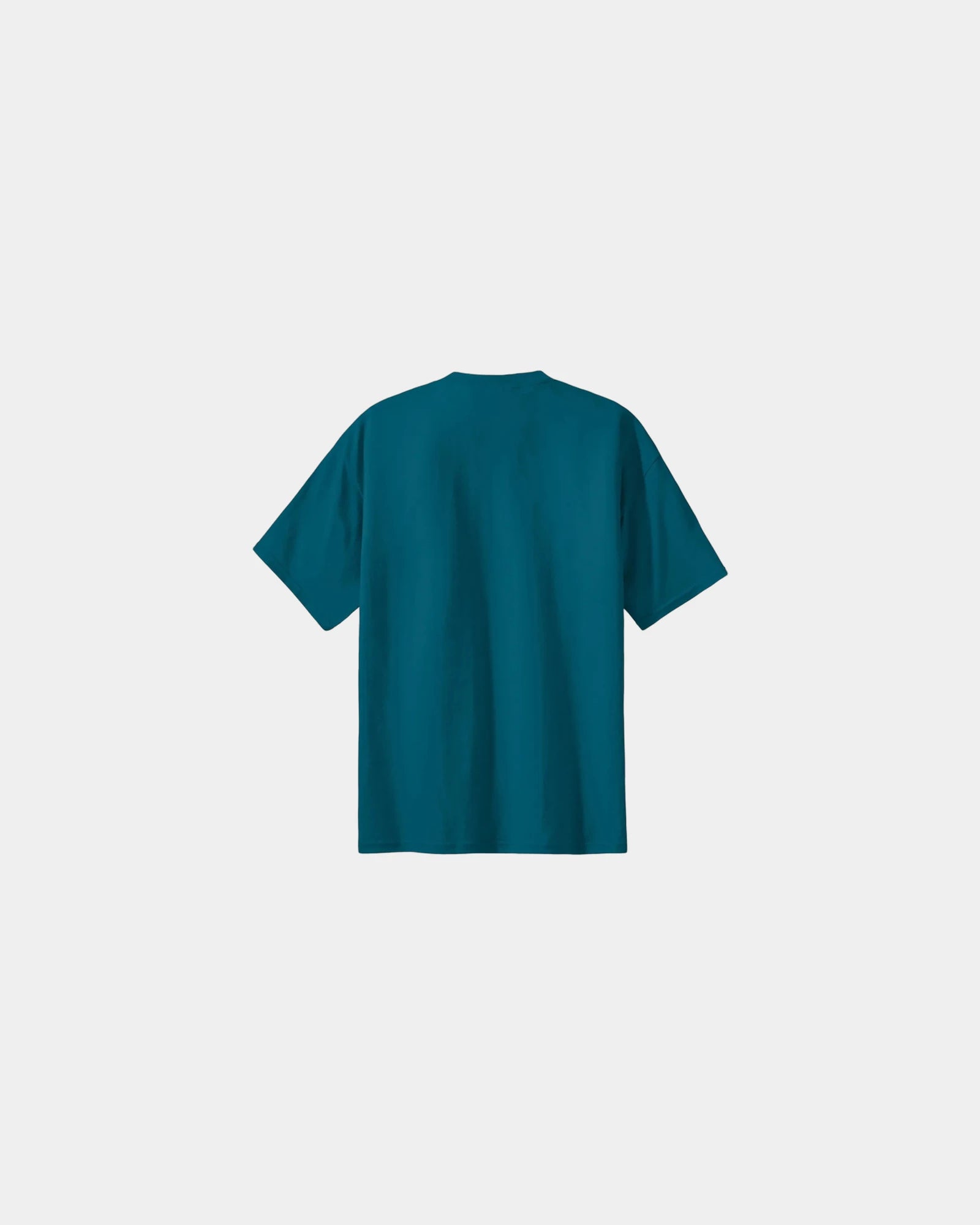 Custom heavyweight cotton essential T-shirt 6.1 oz - Teal