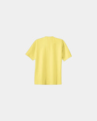 Custom heavyweight cotton essential T-shirt 6.1 oz - Yellow