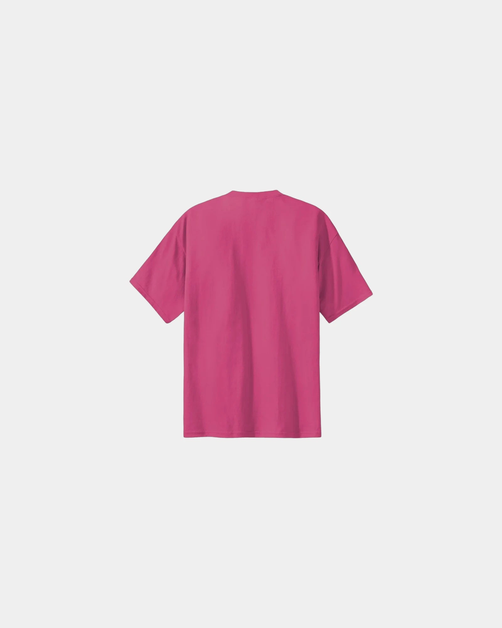 Custom heavyweight cotton essential T-shirt 6.1 oz - Sangria