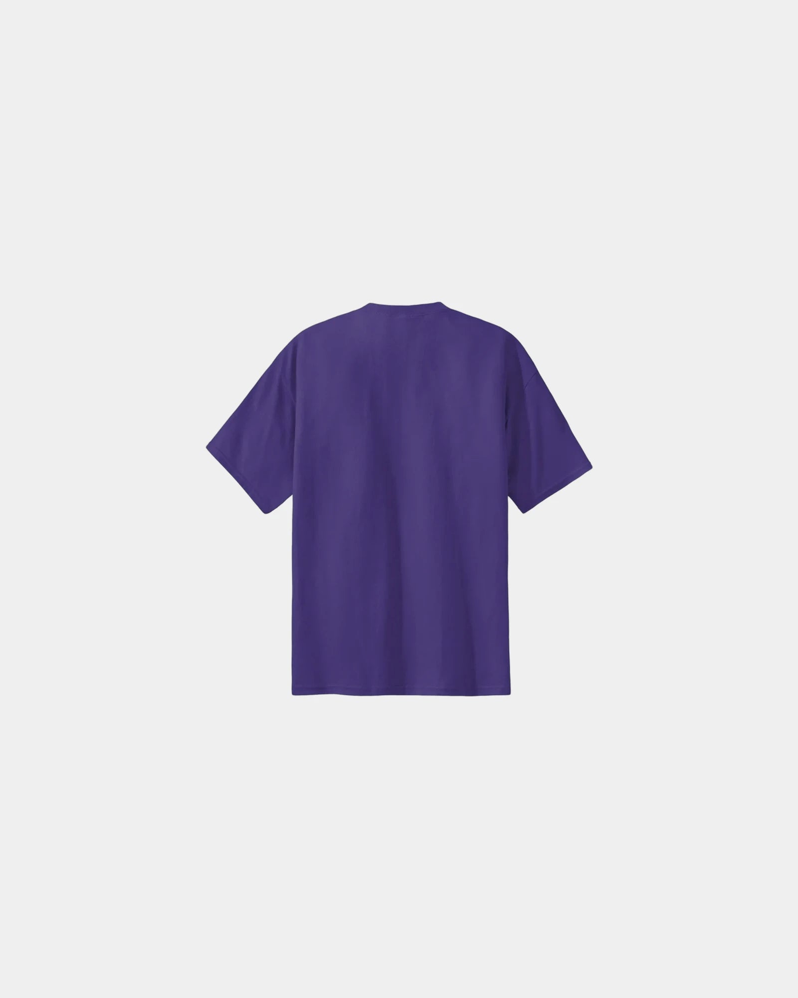Custom heavyweight cotton essential T-shirt 6.1 oz - Purple