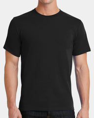Custom heavyweight cotton essential T-shirt 6.1 oz - Jet Black