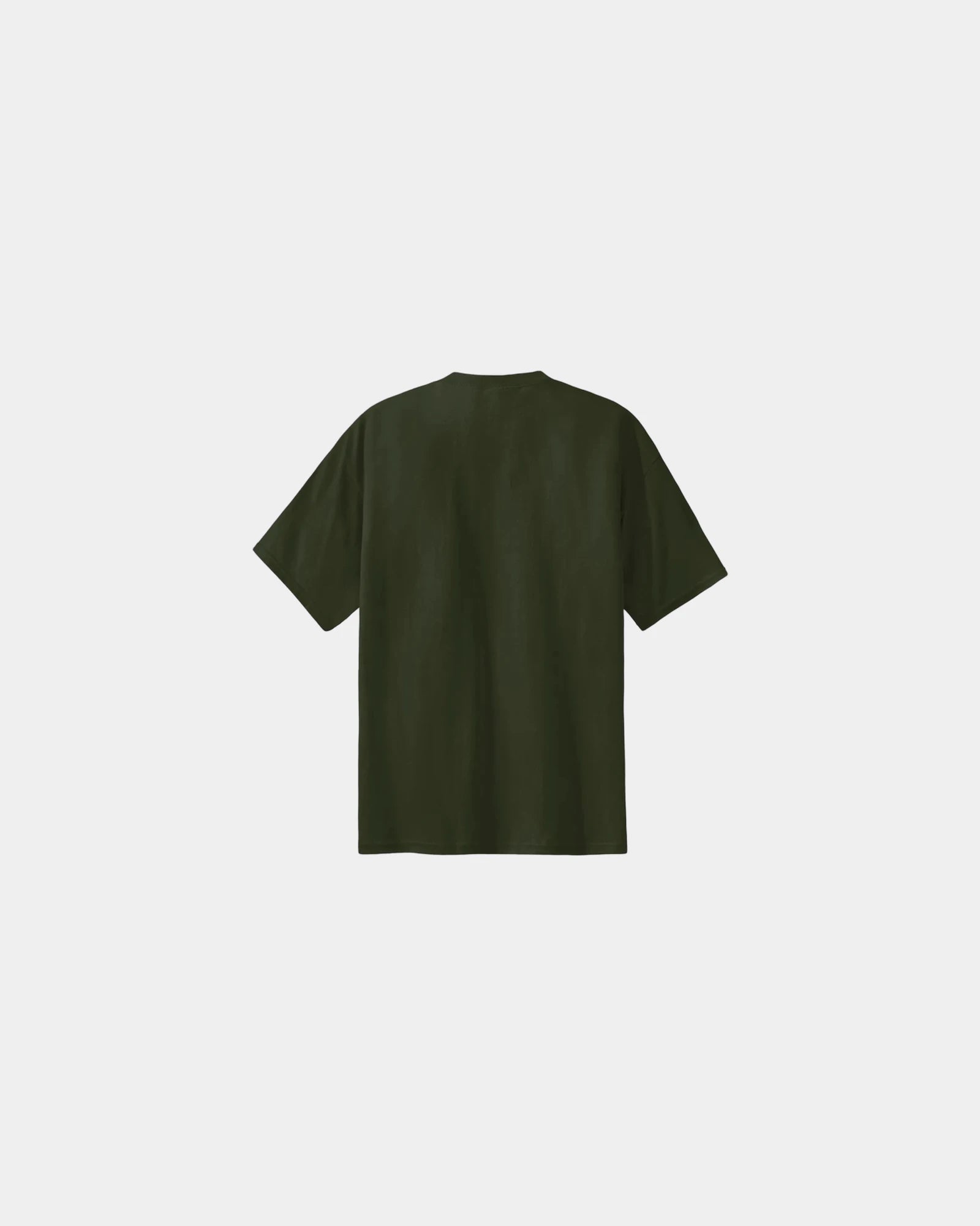 Custom heavyweight cotton essential T-shirt 6.1 oz - Olive