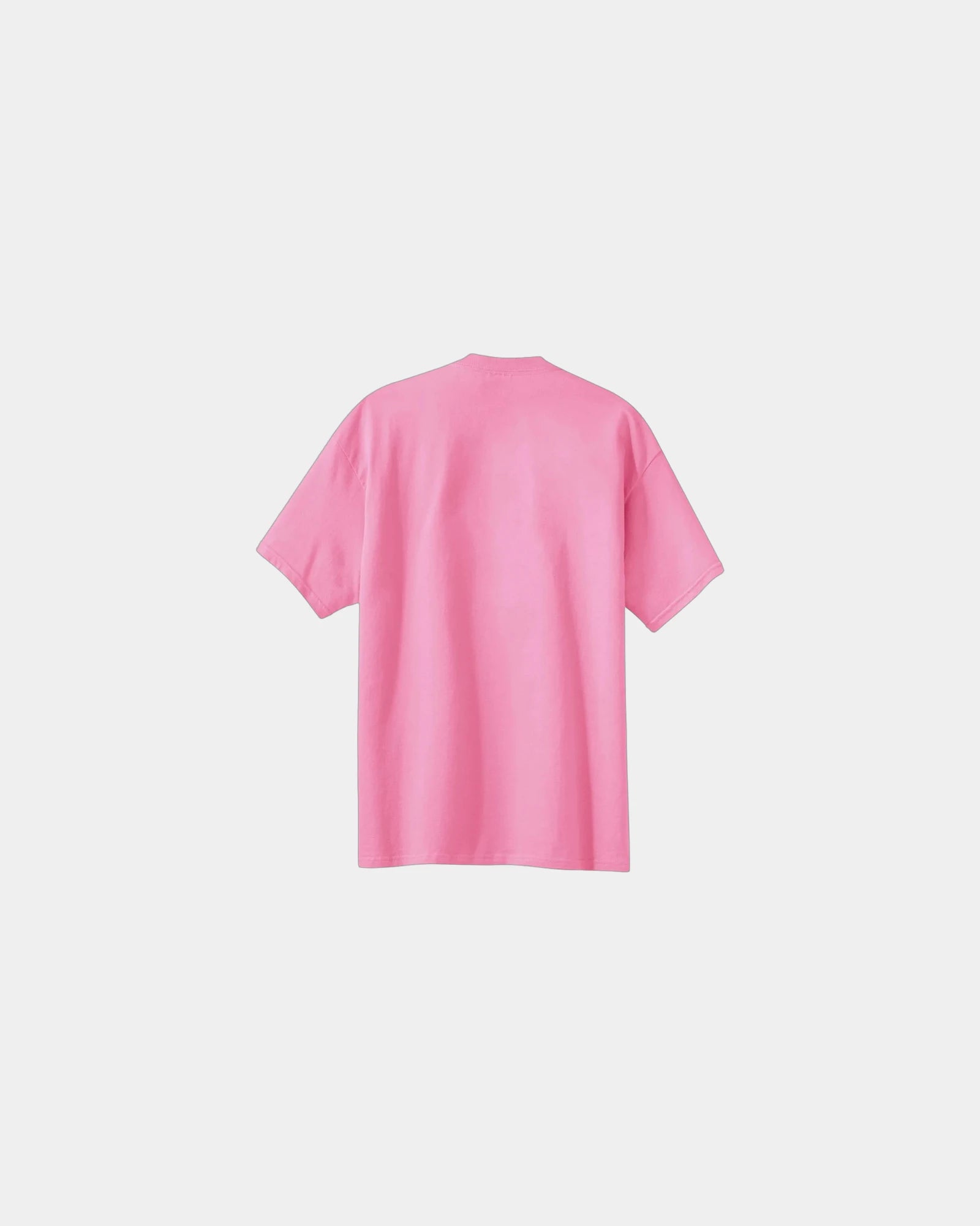 Custom heavyweight cotton essential T-shirt 6.1 oz - Candy Pink
