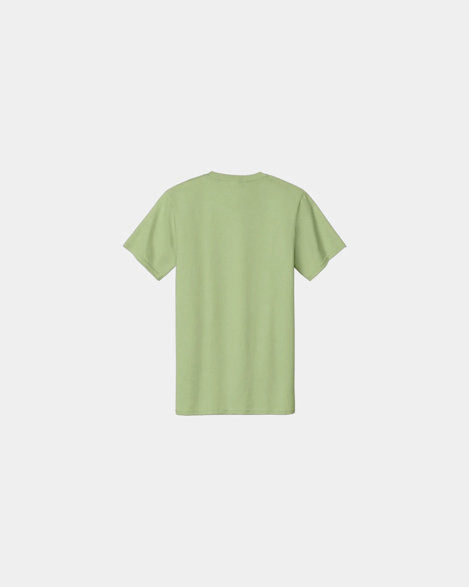 Custom heavyweight cotton essential T-shirt 6.1 oz - Pistachio