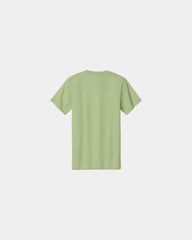 Custom heavyweight cotton essential T-shirt 6.1 oz - Pistachio