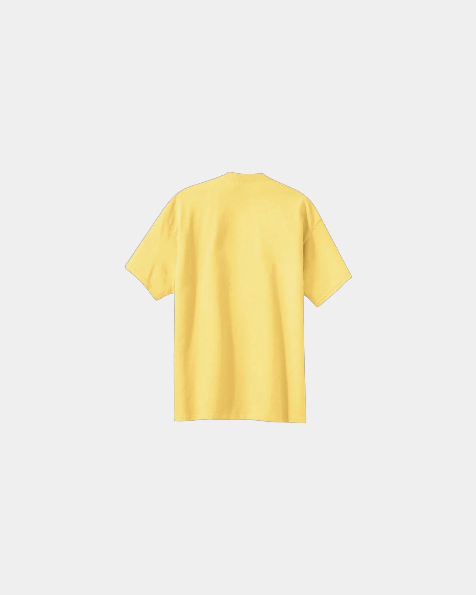 Custom heavyweight cotton essential T-shirt 6.1 oz - Daffodil Yellow