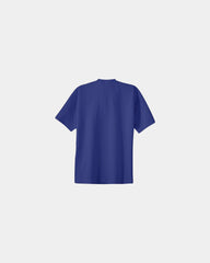 Custom heavyweight cotton essential T-shirt 6.1 oz - Deep Marine