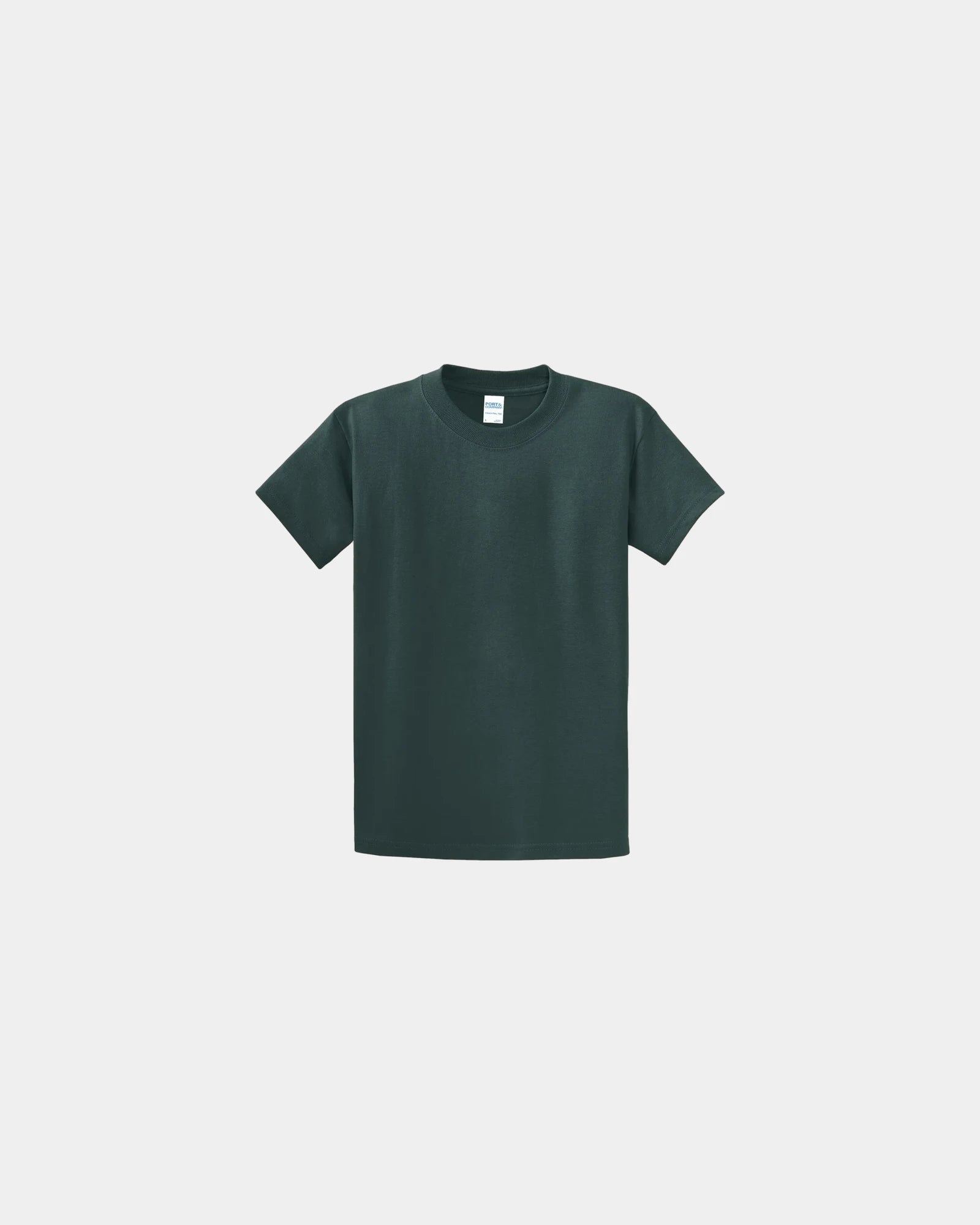 Custom heavyweight cotton essential T-shirt 6.1 oz - Dark Green