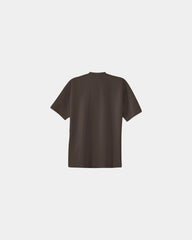 Custom heavyweight cotton essential T-shirt 6.1 oz - Brown