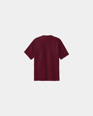 Custom heavyweight cotton essential T-shirt 6.1 oz - Cardinal