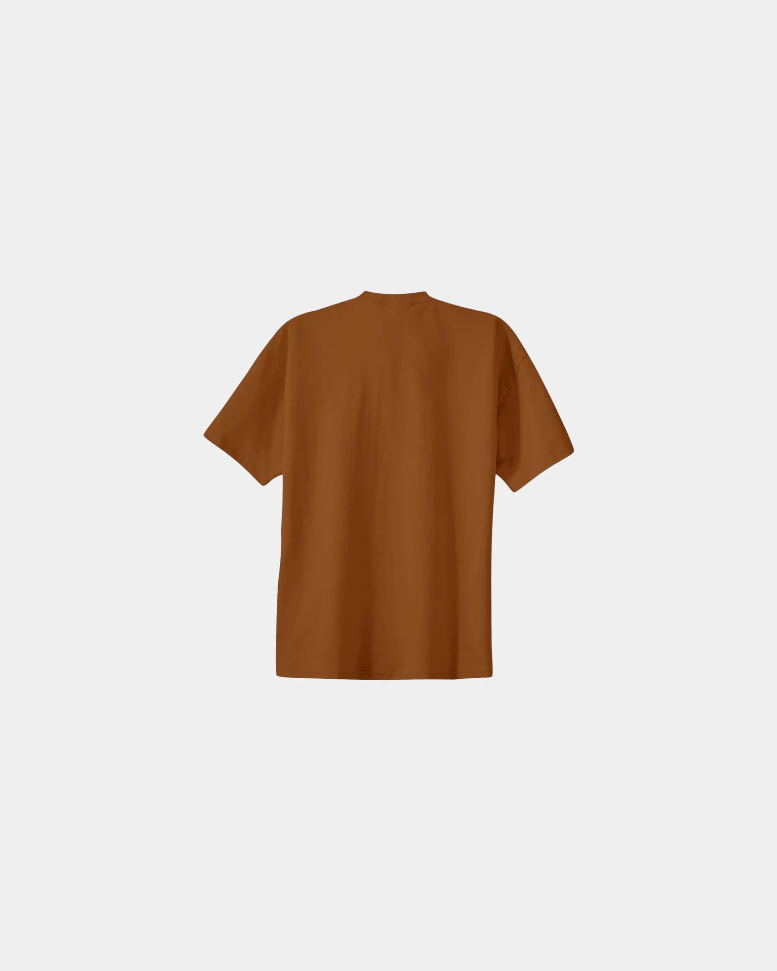 Custom heavyweight cotton essential T-shirt 6.1 oz - Texas Orange