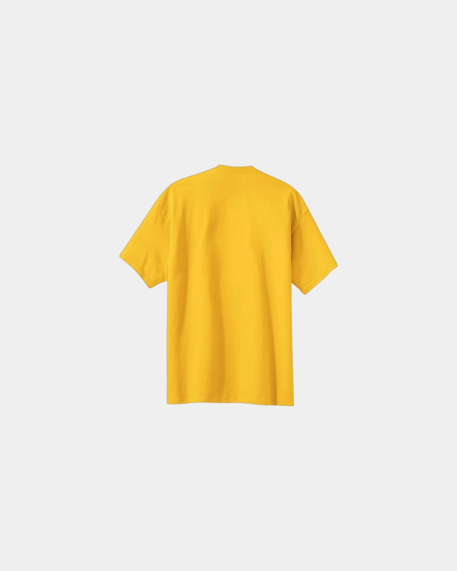 Custom heavyweight cotton essential T-shirt 6.1 oz - Lemon Yellow