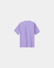 Custom heavyweight cotton essential T-shirt 6.1 oz - Lavender