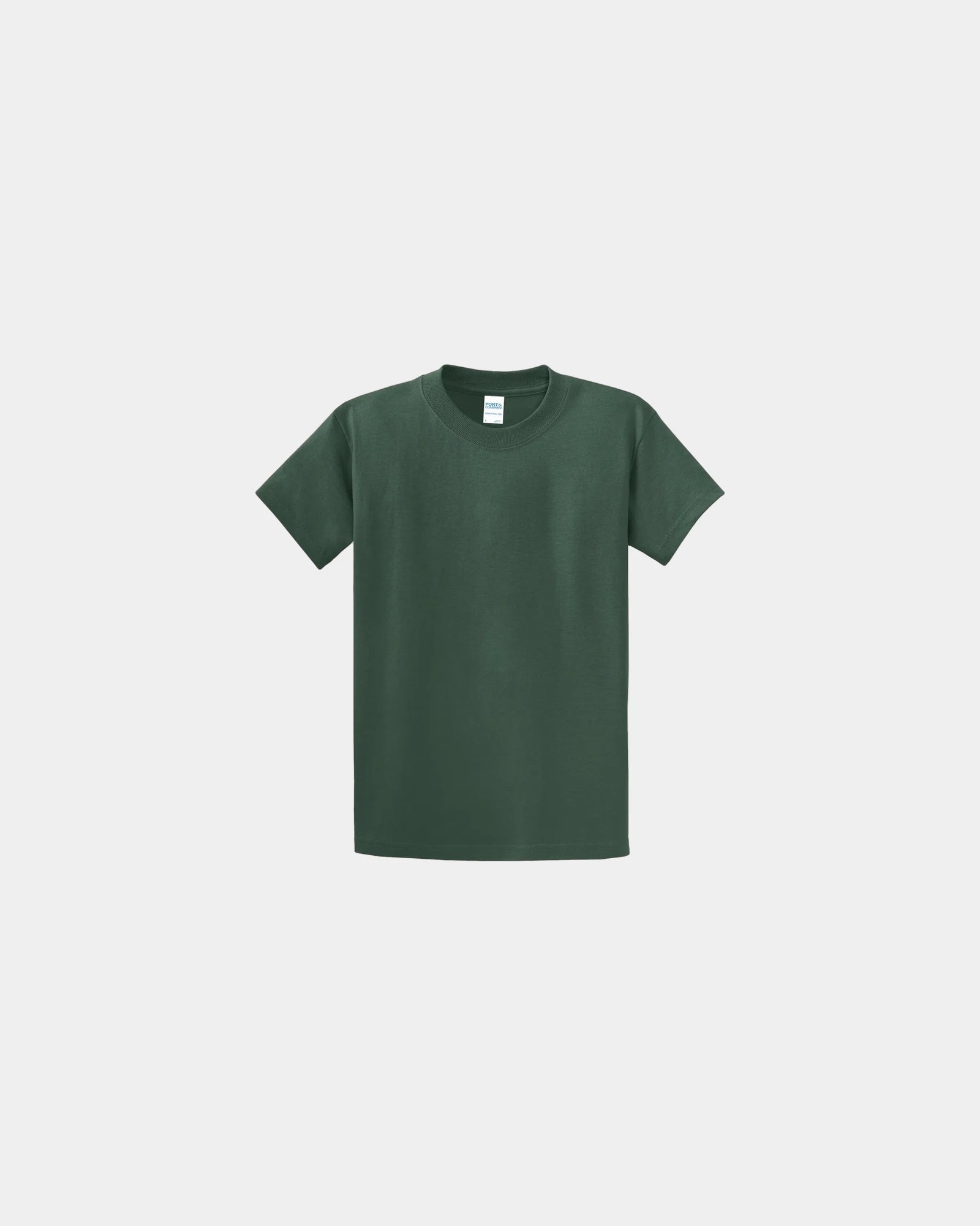 Custom heavyweight cotton essential T-shirt 6.1 oz - Forest Green