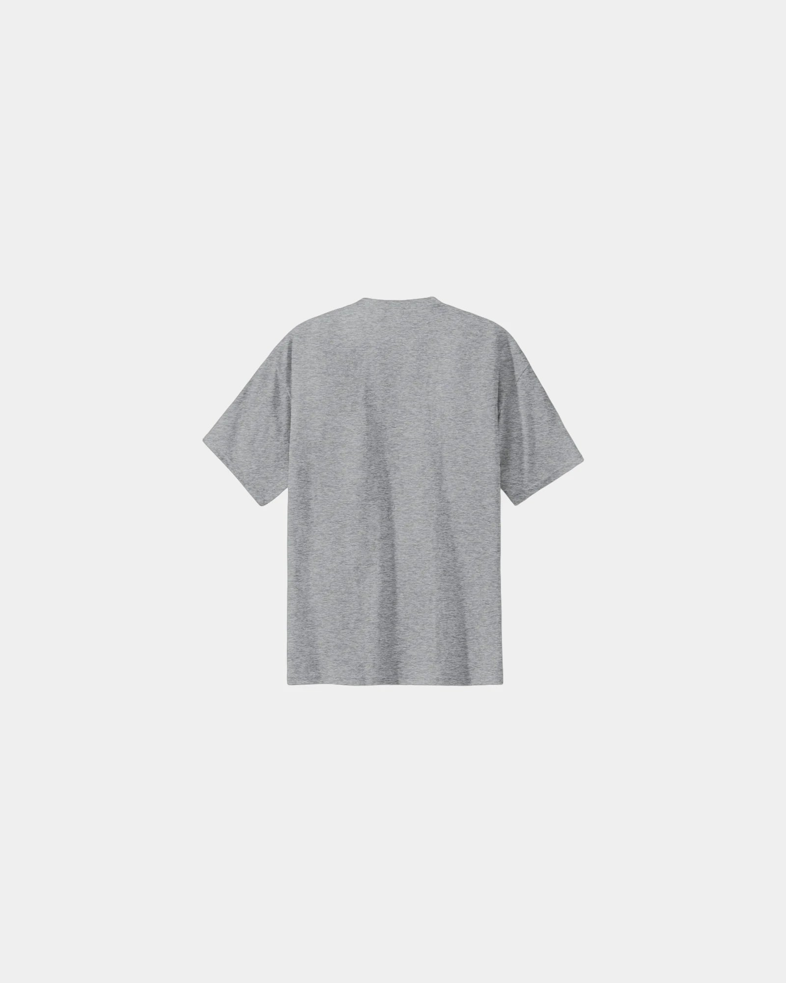 Custom heavyweight cotton essential T-shirt 6.1 oz - Athletic Heather