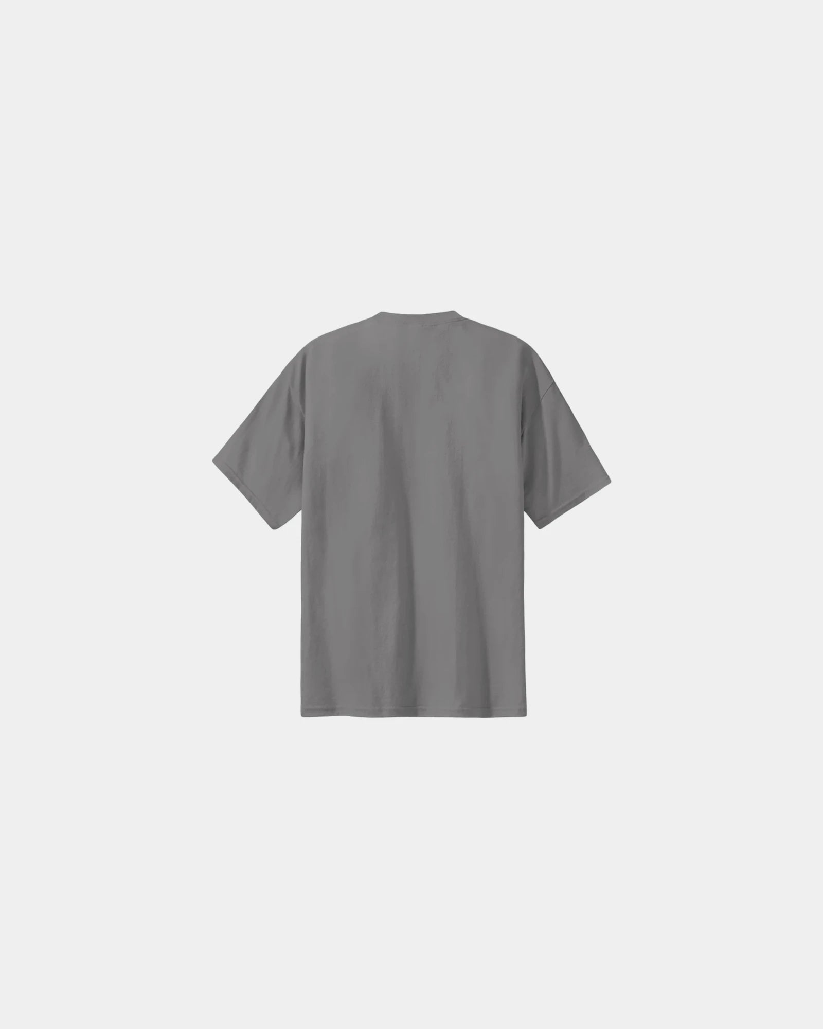 Custom heavyweight cotton essential T-shirt 6.1 oz - Medium Gray