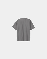 Custom heavyweight cotton essential T-shirt 6.1 oz - Medium Gray