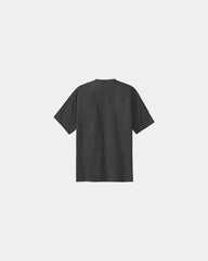 Custom heavyweight cotton essential T-shirt 6.1 oz - Dark Grey Heather